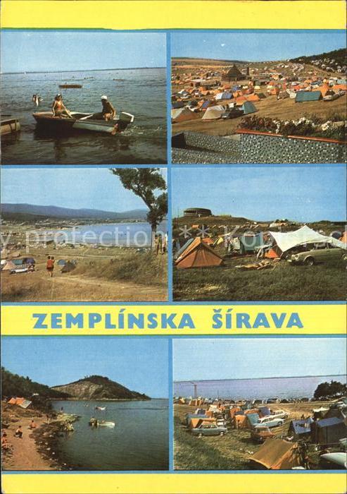 Zemplinska Sirava Bootspartie Campingplatz Strand Teilans