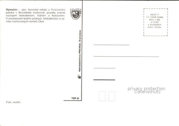 Rymarov Roemerstadt Mesto u Podolskeho v Bruntalske vrhcovi – Bild 2