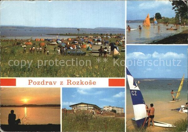 Ceska Skalice Prehradni jezero Rozkos  V rekreacnim s