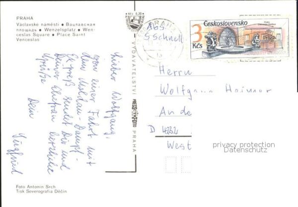 Praha Prahy Prague Wenzelsplatz – Bild 2
