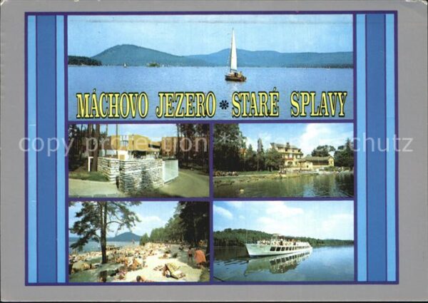 Machovo Jezero Macho See Rudy Rijen Stare Splavy Na po