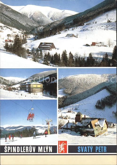 Spindleruv Mlyn Spindlermuehle Svaty Petr rozlozene pri Dolskem potoku