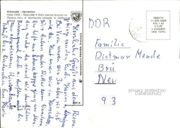 Harrachov Harrachsdorf Hotel CMK Ryzoviste Certovu horu Mumlav – Bild 2