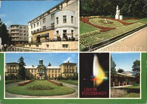 Lazne Podebrady Lecebny Libensky a Fucik Kvetinove hodi