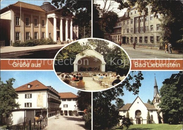 Bad Liebenstein Klubhaus Sanatorium Hugo Gefroi Musikpa