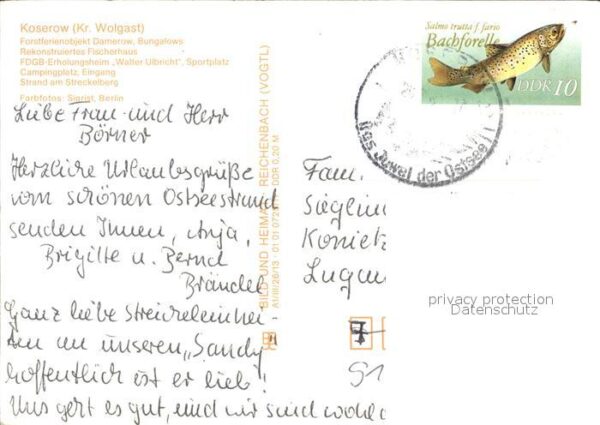 Koserow Ostseebad Usedom Ferienobjekt Damerow Fischerhaus FDGB E – Bild 2