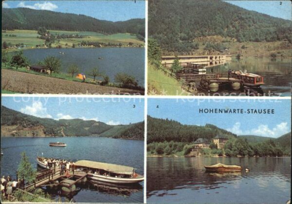 Hohenwarte Stausee Zeltplatz  im Alter Sperrmauer