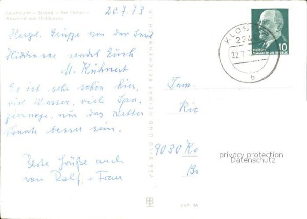 Kloster Hiddensee Leuchtturm Strand Am Hafen Ausflugsdamp – Bild 2