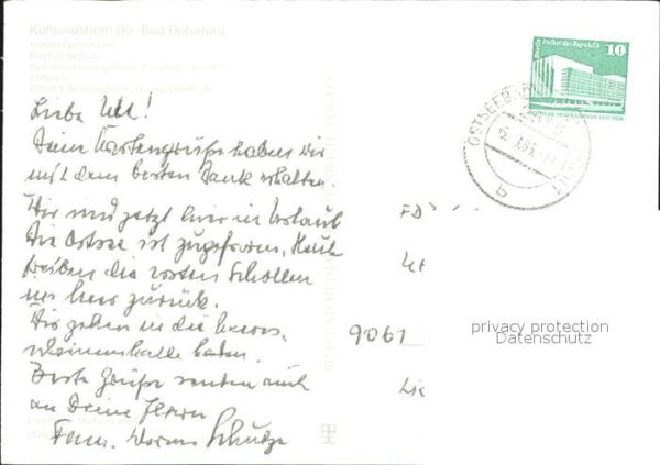 Kuehlungsborn Ostseebad Konzertgarten Bootsliegeplatz Betriebse – Bild 2