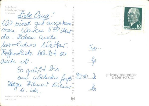 Lindow Mark Am Kanal Strasse des Friedens Wutzsee B – Bild 2