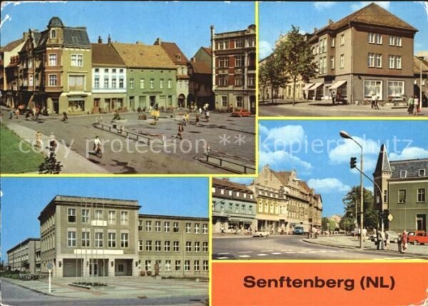 Senftenberg Niederlausitz PdF Bahnhofstr und HOG Stadtcafe Ingeni