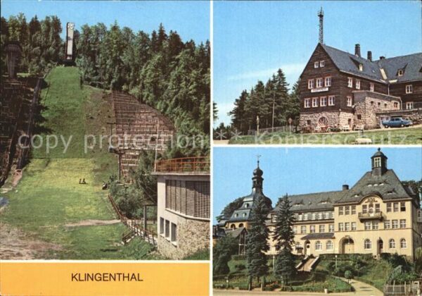 Klingenthal Vogtland Gr Aschbergschanze JH Klement Gottwald