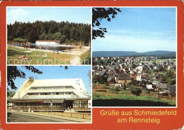 Schmiedefeld Rennsteig Waldbad Crux FDGB Erholungsheim DSF Pan