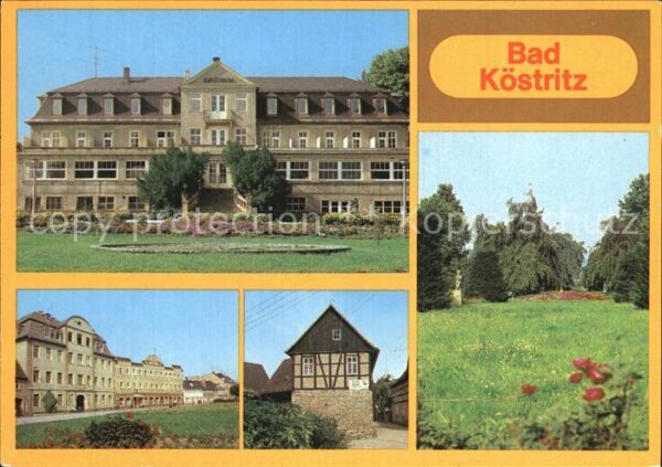 Bad Koestritz Sanatorium Thälmann Str HOG Frosch Schl