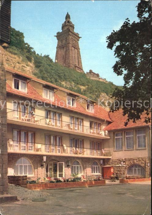 Kyffhaeuserdenkmal FDGB Erholungsheim Glück auf