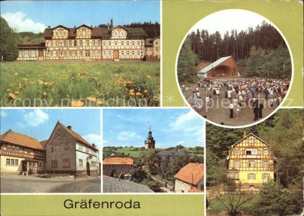 Graefenroda Gasthaus Zum Ried Alte Lache HOG Dt Hof