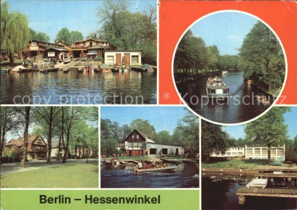 Hessenwinkel Berlin Boothaus An der Spree Einkaufszentrum L