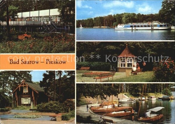 Bad Saarow-Pieskow Strandgaststätte Maxim Gorki Gedenkstät