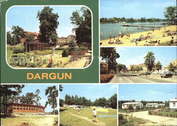 Dargun Mecklenburg-Vorpommern Tierpark Strandbad Schlossstr Strandgas