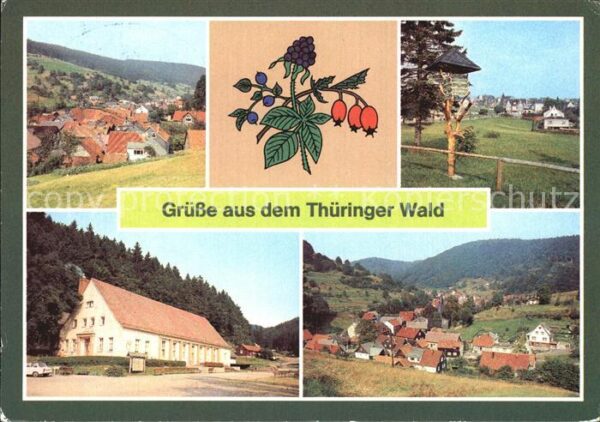 Hildburghausen Schönbrunn Masserberg Giessübel Kulturh