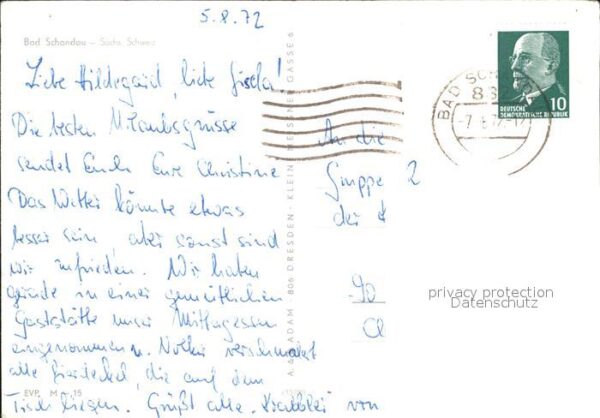 Bad Schandau Teilansicht Elbepartie Dampfer – Bild 2