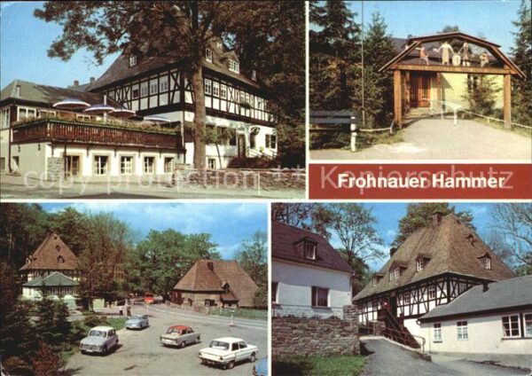 Frohnau Annaberg HO Gaststätte Volkskunstgalerie Hammerw