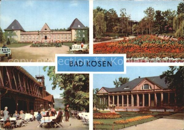 Bad Koesen Med Badeanstalt Gradierwerk Kurmittelha