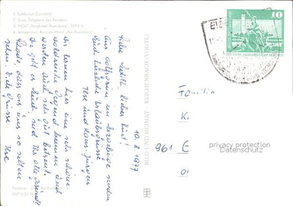 Auersberg Wildenthal HOG Berghotel Auersberg Konsum Hotel Am – Bild 2