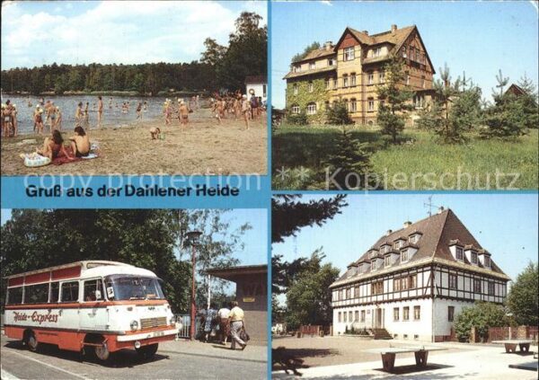 Dahlener Heide Dammühlenteich FDGB Erholungsheim Schma