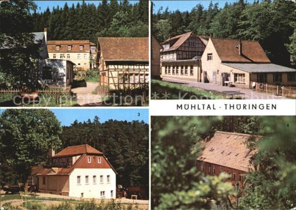 Muehltal Thueringen Ferienlager Pfarrmühle Naupoldsmühle Me