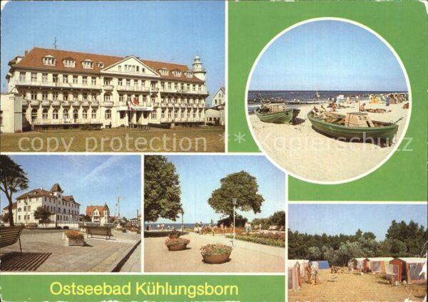 Kuehlungsborn Ostseebad FDGB Erholungsheim Georgi Dimitroff Str