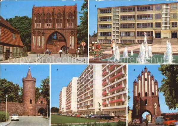 Neubrandenburg Stargarder Tor Dr Neubauer Oberschule F