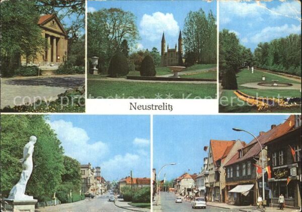 Neustrelitz Friedr Wolf Theater Schlosskirche Stadt