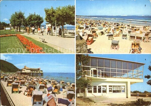 Insel Ruegen Göhren Promenade Binz Sellin Strände Ba