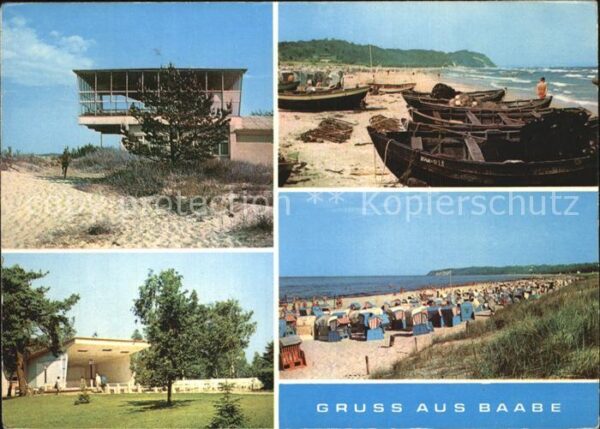 Baabe Ostseebad Ruegen Inselparadies Fischerstrand Konzertplat