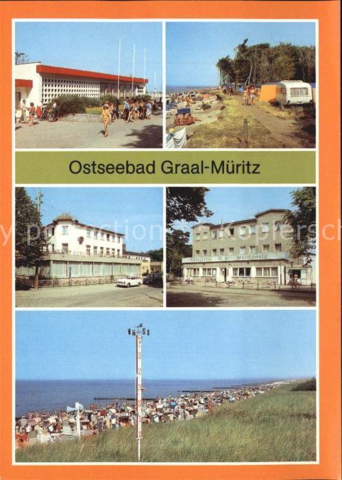 Graal-Mueritz Ostseebad Broilergaststätte Camping Uhlenflucht H