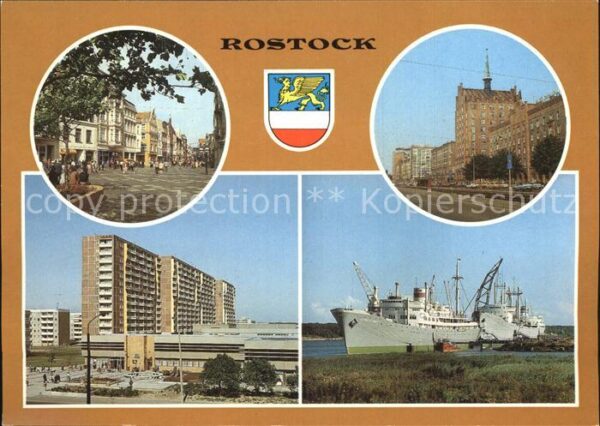Rostock Kröpeliner Str Lange Str Rostock Eversh