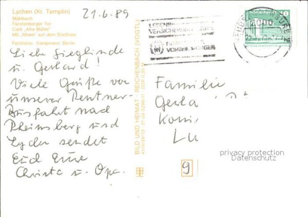 Lychen Mühlbach Fürstenberger Tor Cafe Alte Mü – Bild 2