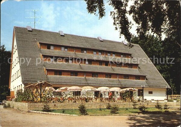 Bansin Ostseebad Forsthaus Langenberg Betriebsferienheim