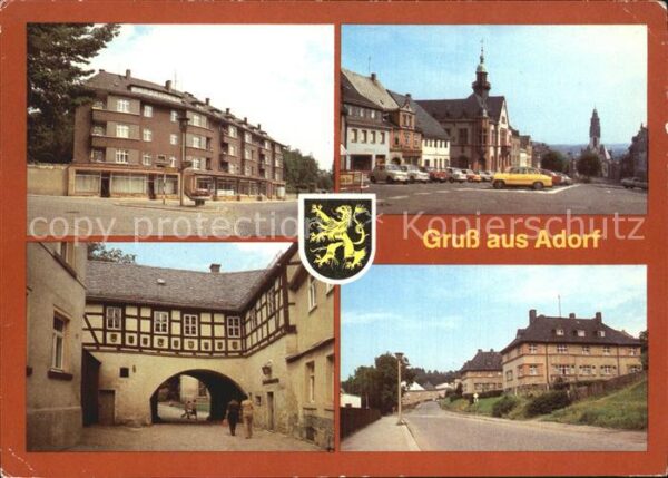 Adorf Vogtland Markneukirchener Strasse Ernst Thälmann
