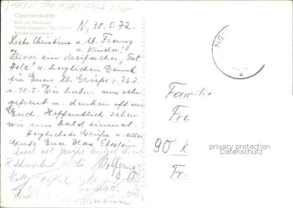 Caemmerswalde Neuhausen FDGB Ferienheim Paul Gruner R – Bild 2