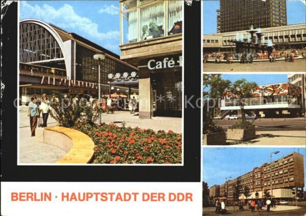 Berlin Bahnhof Alexanderplatz Pressecafe Karl