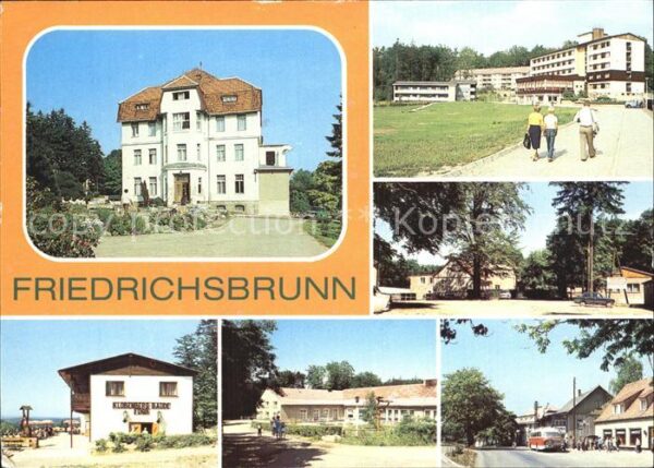 Friedrichsbrunn Harz Thälmann Sanatorium FDGB Ferienheime Ku