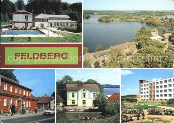 Feldberg Mecklenburg FDGB Ferienheim Stieglitzenkrug Haussee