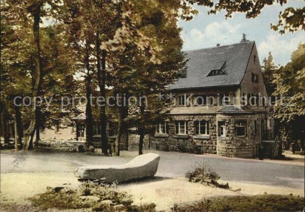 Greifensteine Erzgebirge Konsum Gaststätte Berghaus