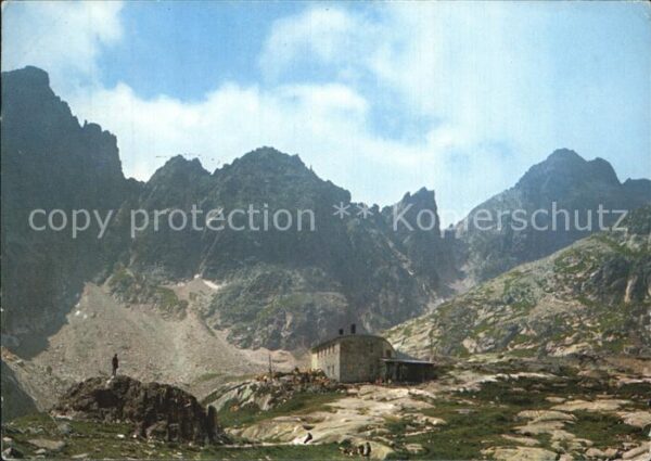 Vysoke Tatry Teryho chata v Malej Studenej doline Be