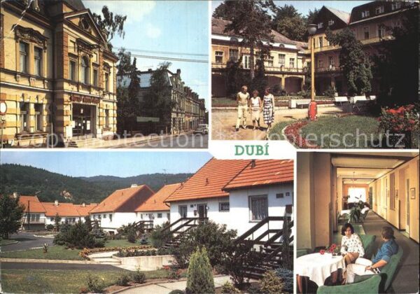 Dubi Lazenske mesto na upati Krusnych hor Ku
