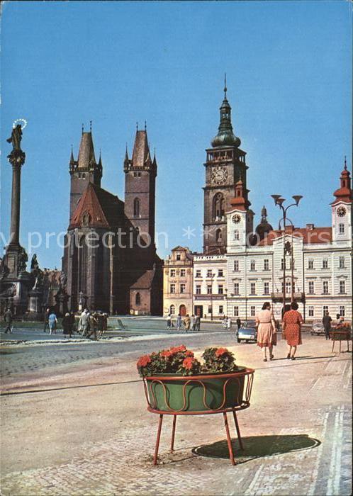 Kralovehradecko Hradec Kralove Zizkovo namesti Zizkaplatz Kirche