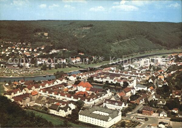 Bad Karlshafen Solbad Fliegeraufnahme