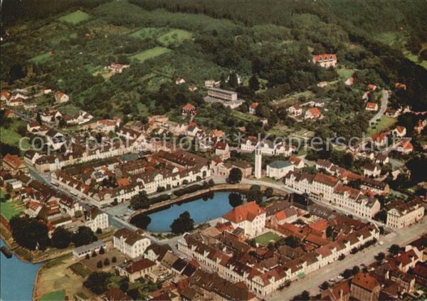 Bad Karlshafen Solbad Fliegeraufnahme